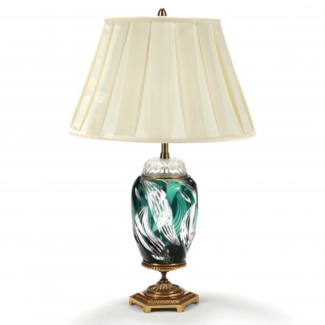 val-st-lambert-for-marbro-emerald-cut-to-clear-crystal-table-lamp