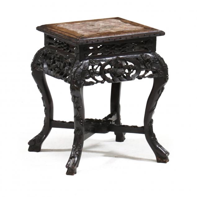 a-chinese-marble-inset-carved-wooden-side-table