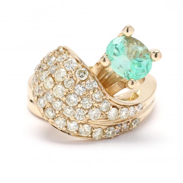 gold-tourmaline-and-diamond-bypass-ring
