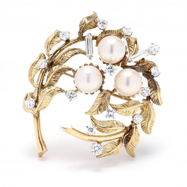 gold-diamond-and-pearl-brooch