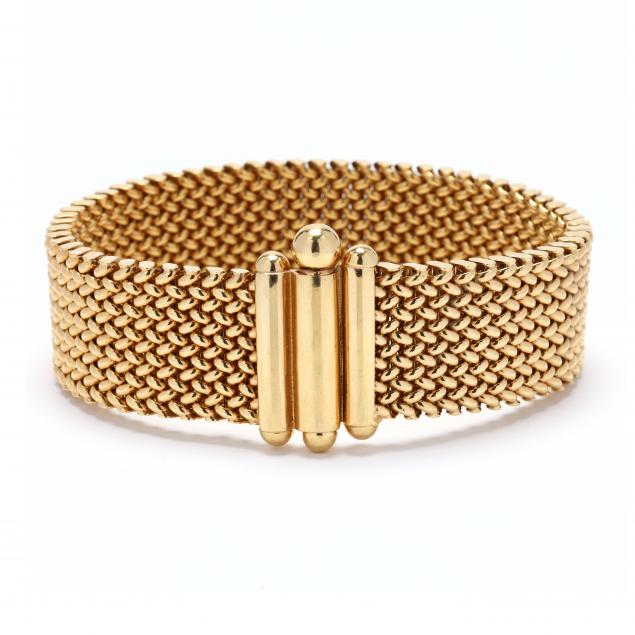 wide-gold-mesh-bracelet-unoaerre