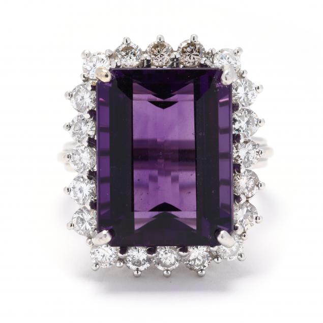 platinum-amethyst-and-diamond-ring