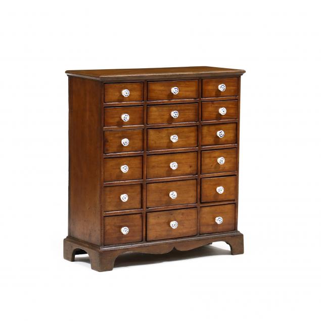 antique-continental-mahogany-apothecary-chest