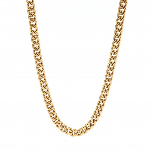 gold-link-necklace