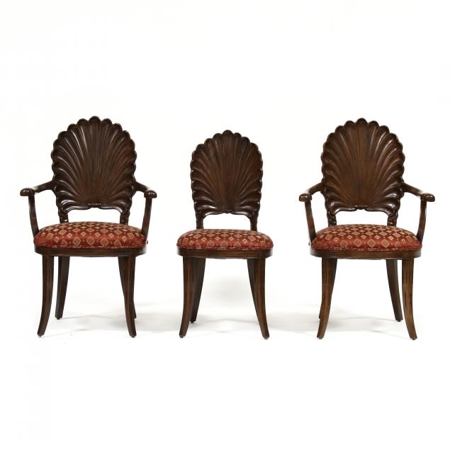 three-grotto-style-carved-fruitwood-chairs