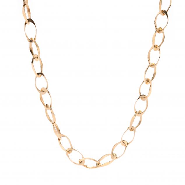 gold-oval-link-necklace