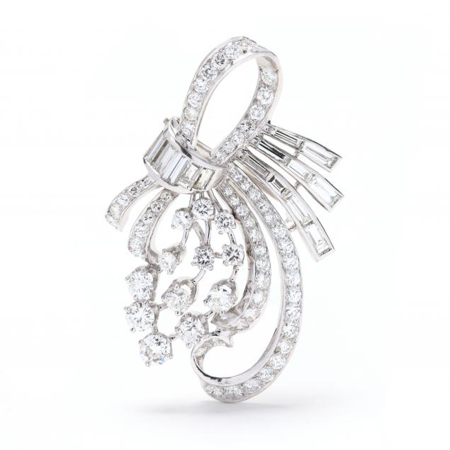 vintage-platinum-and-diamond-spray-brooch