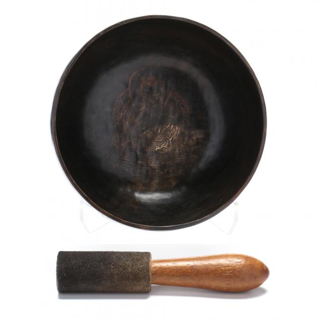 a-tibetan-inlaid-bronze-singing-bowl