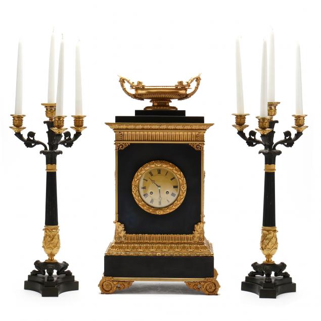 deniere-french-bronze-mantel-clock-music-box-with-candelabra-garniture