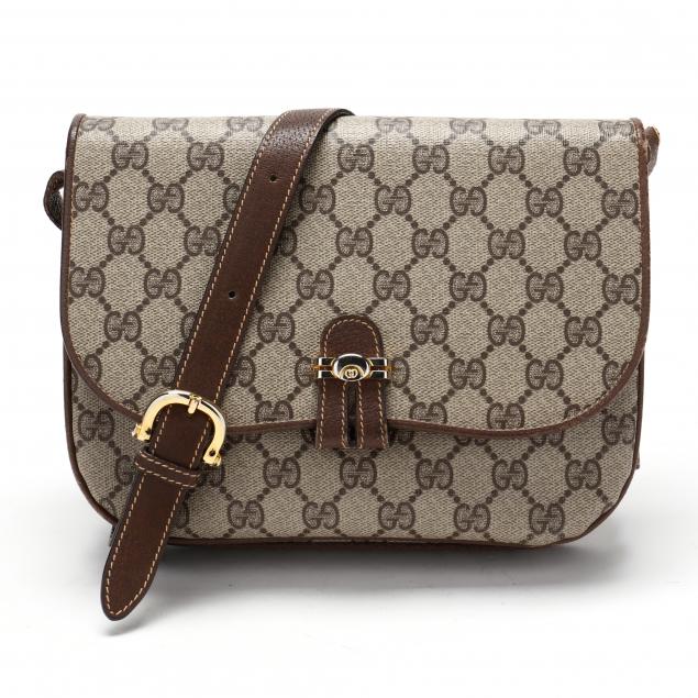 Gucci Monogram Canvas Shoulder Bag (Lot 1394 - November Estate ...