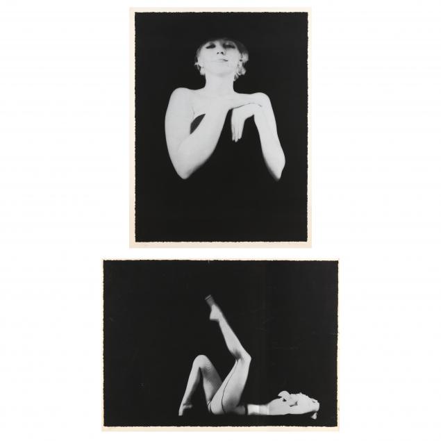 milton-h-greene-american-1922-1985-two-signed-large-photolithographs-of-marilyn-monroe