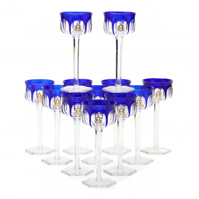 twelve-baccarat-i-harcourt-i-rhine-wine-glasses