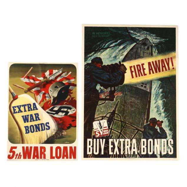 two-posters-urging-the-amercian-public-to-buy-war-bonds
