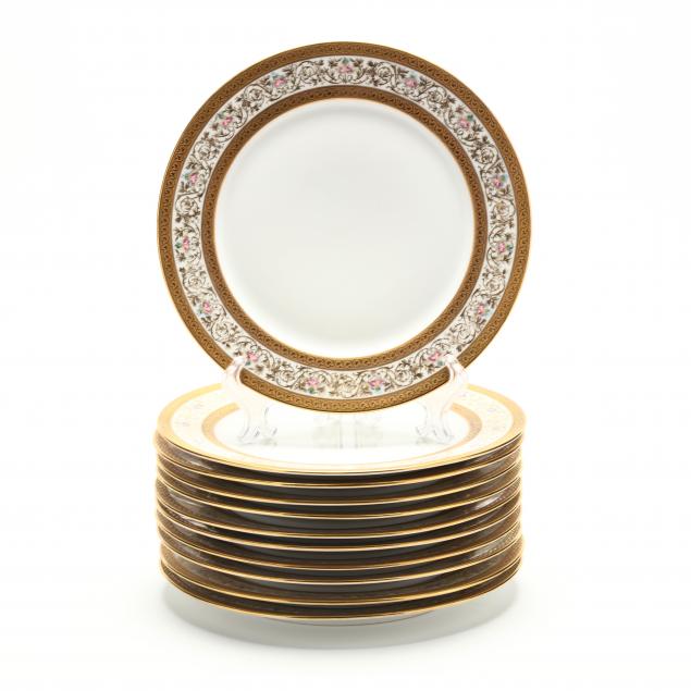 set-of-eleven-limoges-dinner-plates