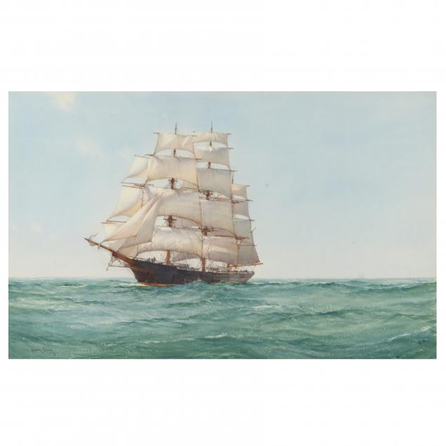 montague-dawson-british-1895-1973-i-the-clipper-sovereign-of-the-seas-i