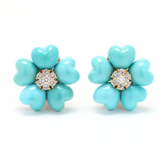 gold-turquoise-and-diamond-earrings