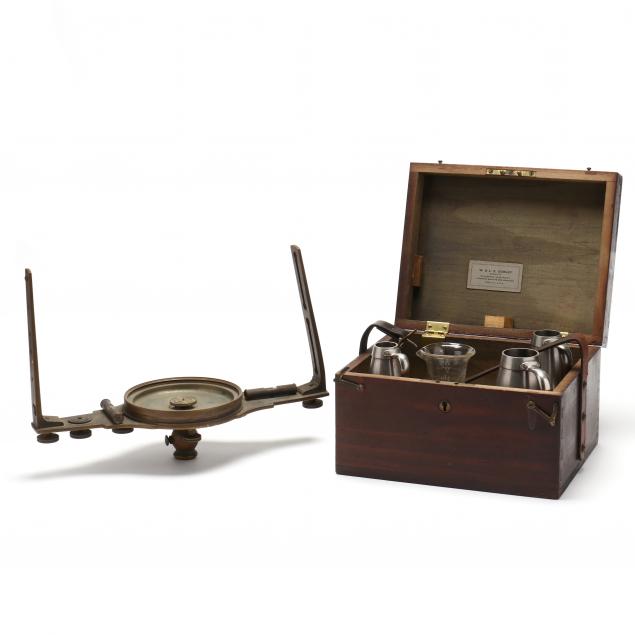 w-l-e-gurley-surveyors-compass-and-cased-portable-measures-set
