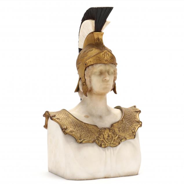 continental-marble-and-ormolu-bust-of-athena-signed