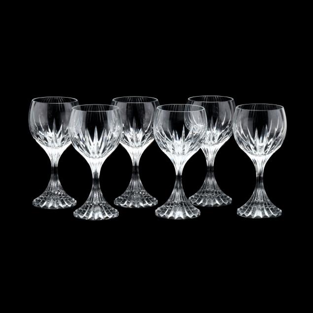 six-baccarat-i-massena-i-tall-crystal-water-goblets