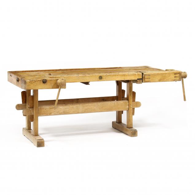 vintage-german-pine-work-bench