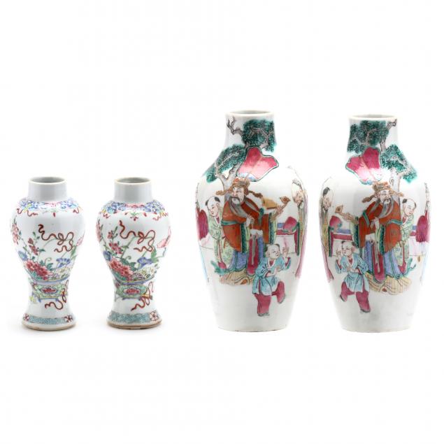 two-pairs-of-chinese-porcelain-vases