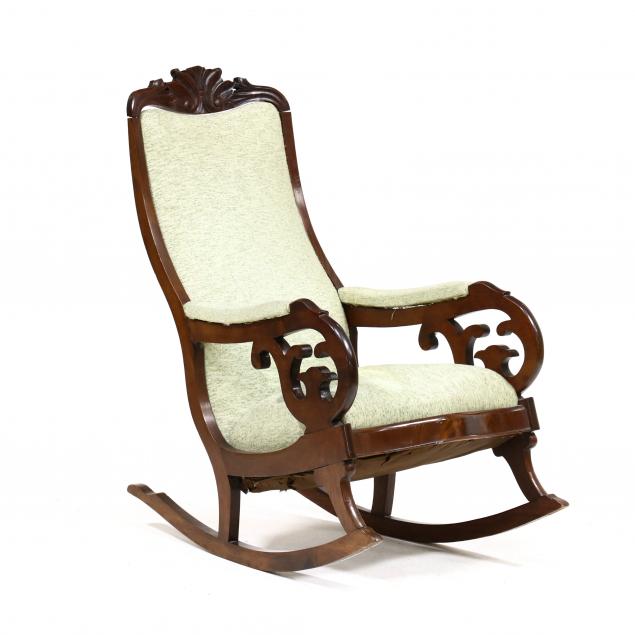 attributed-to-thomas-day-carved-mahogany-rocking-chair