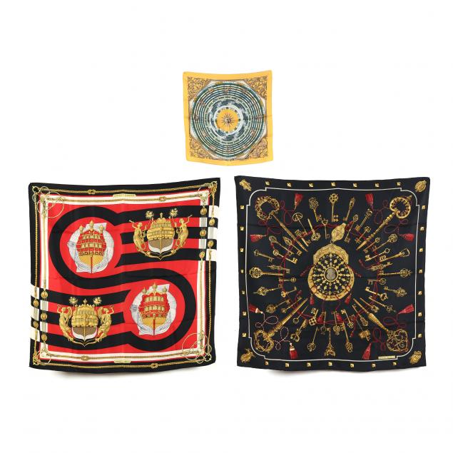 three-hermes-silk-scarves