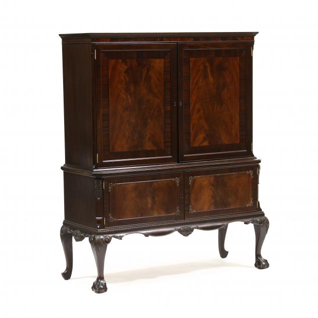 chippendale-style-diminutive-mahogany-china-press