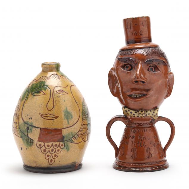 greg-mary-shooner-american-two-redware-folk-art-works