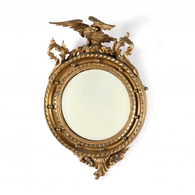 american-classical-carved-and-gilt-circular-mirror