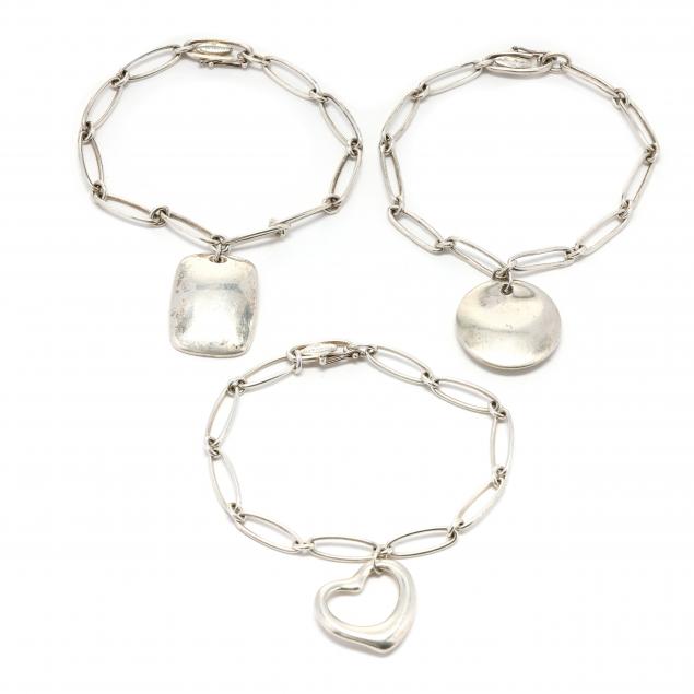 three-sterling-silver-paper-clip-charm-bracelets-elsa-peretti-for-tiffany-co