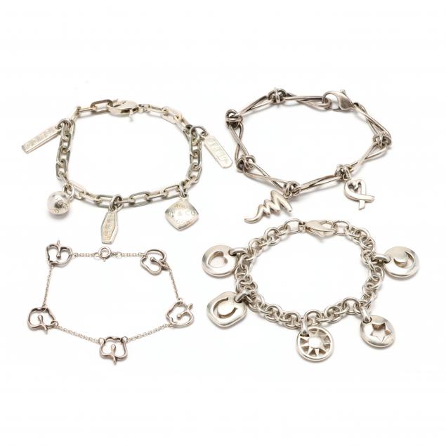 four-sterling-silver-bracelets-tiffany-co