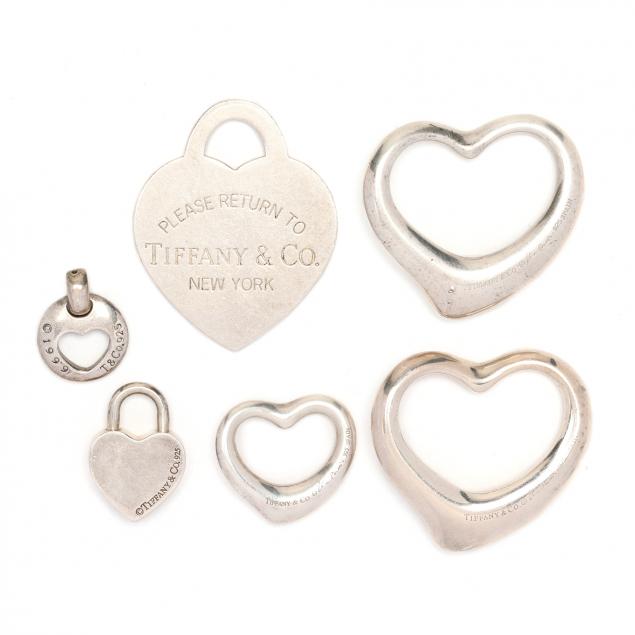 six-sterling-silver-heart-motif-charms-tiffany-co