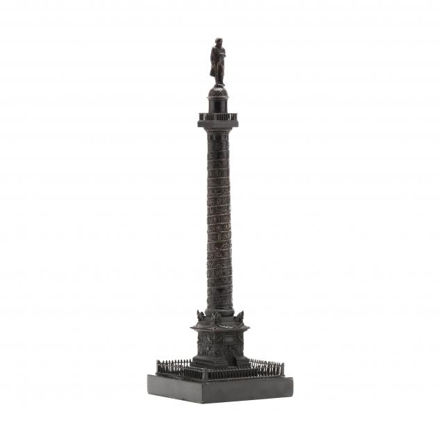 a-french-grand-tour-bronze-model-of-the-vendome-column