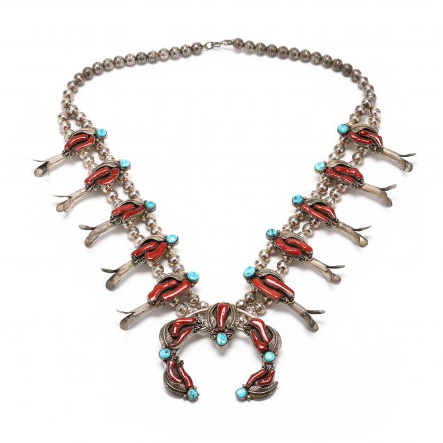 southwestern-silver-squash-blossom-necklace