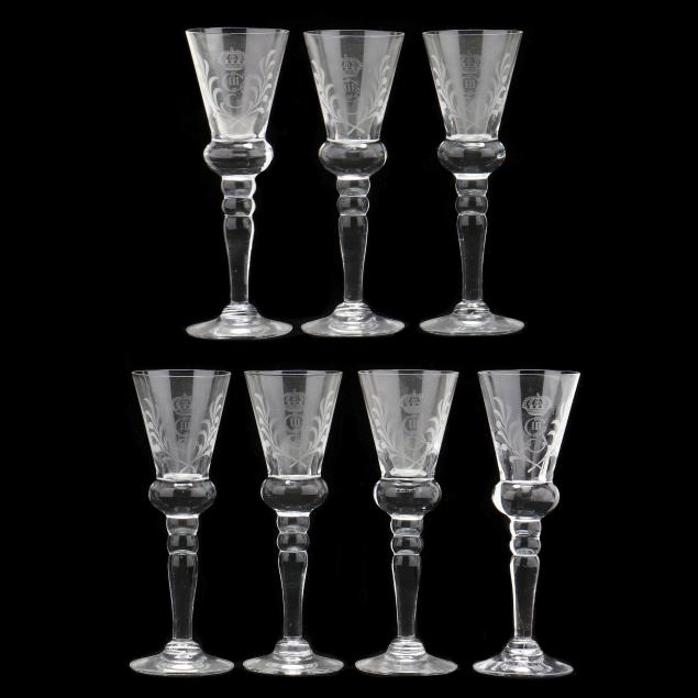 seven-glass-tall-cordials-for-king-gustav-iii