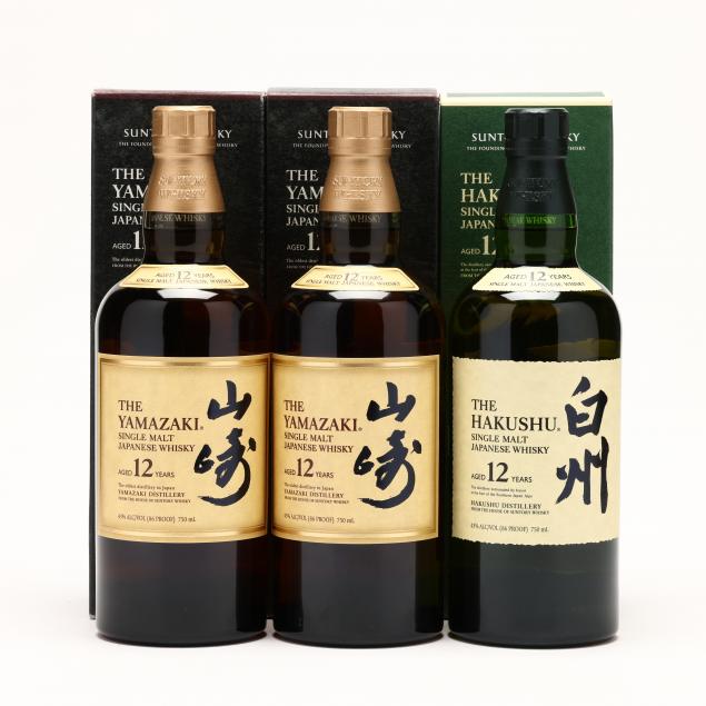 suntory-yamazaki-hakushu-japanese-whisky