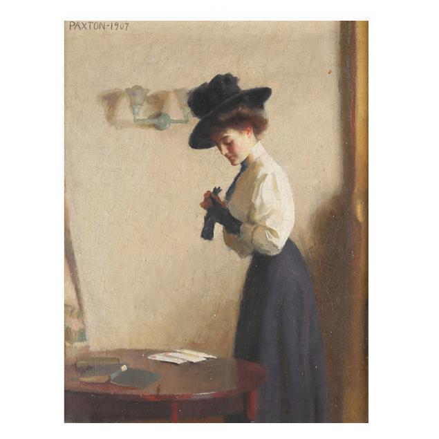 william-mcgregor-paxton-american-1869-1941-woman-with-gloves
