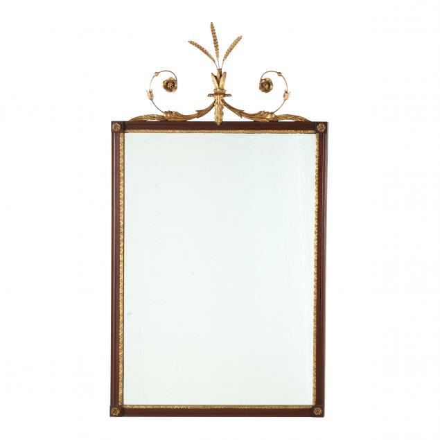 friedman-brothers-adam-style-parcel-gilt-mahogany-mirror