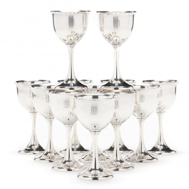 set-of-twelve-sterling-silver-wine-goblets-by-randahl