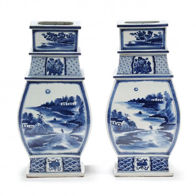 a-pair-of-large-chinese-style-porcelain-blue-and-white-vases