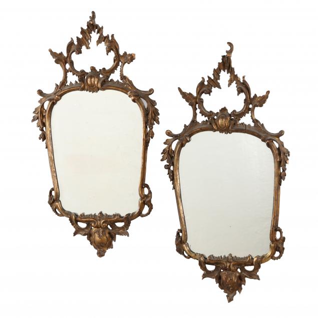 pair-of-italian-rococo-diminutive-carved-and-gilt-mirrors