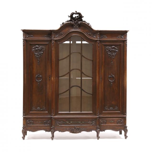 french-rococo-style-carved-walnut-triple-armoire