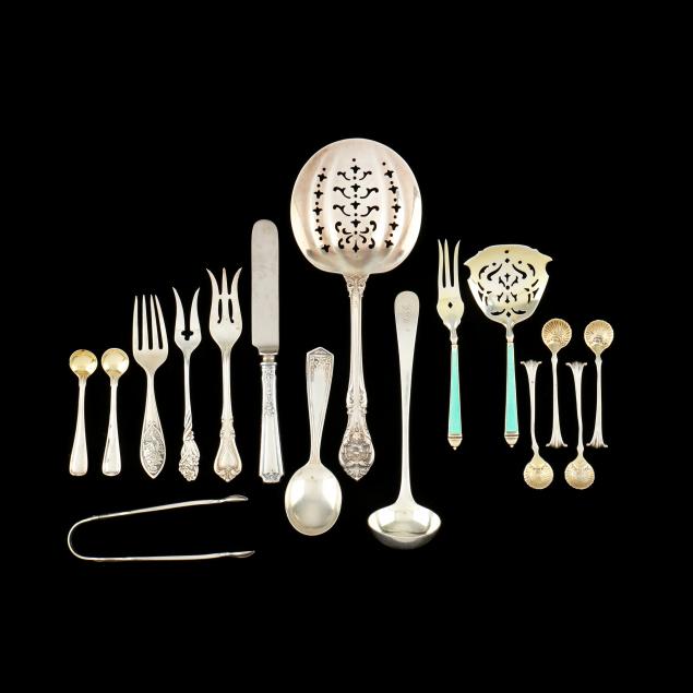 assorted-collection-of-american-sterling-silver-flatware