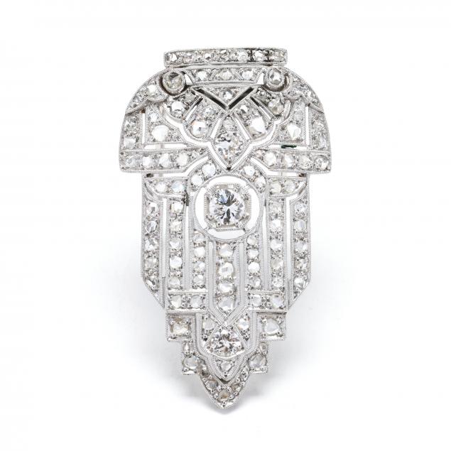 platinum-and-diamond-clip-brooch