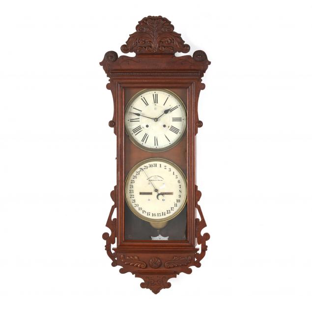 antique-waterbury-calendar-clock