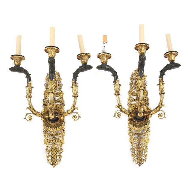 pair-of-french-empire-style-ormolu-and-patinated-bronze-wall-sconces