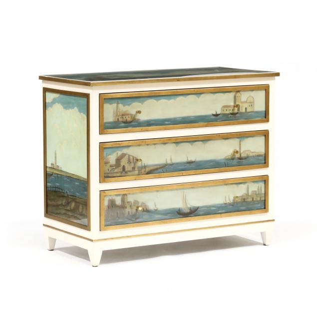 italianate-painted-and-parcel-gilt-commode