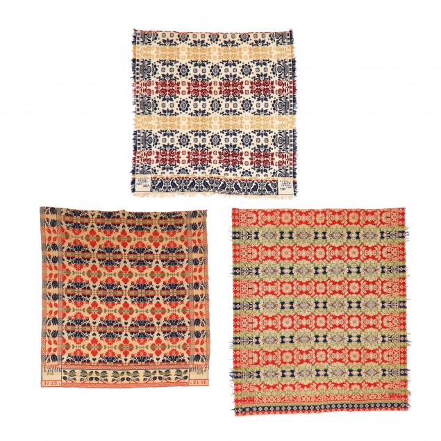 three-signed-woven-jacquard-coverlets