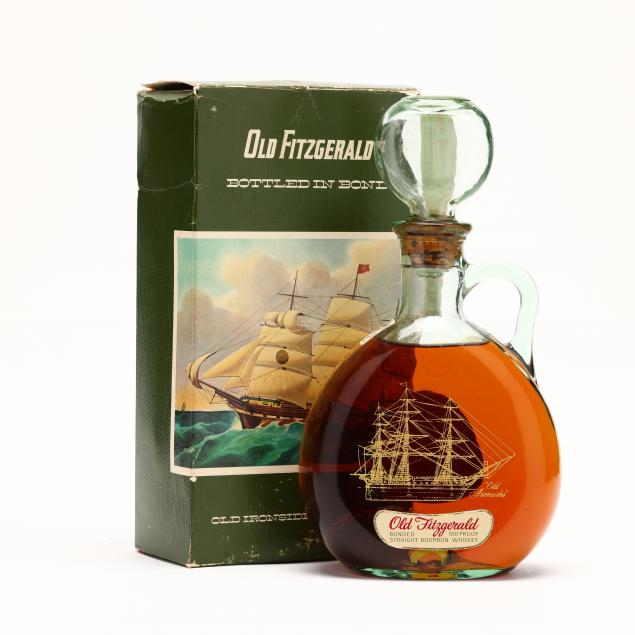 old-fitzgerald-bourbon-whiskey-in-old-ironsides-decanter